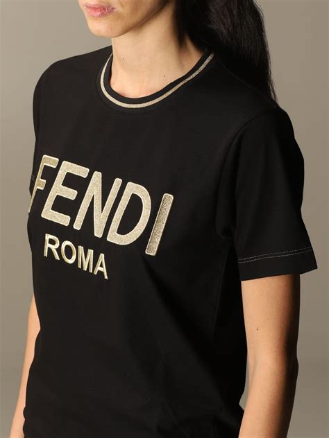 fendi roma t shirt womens|fendi new collection t shirts.